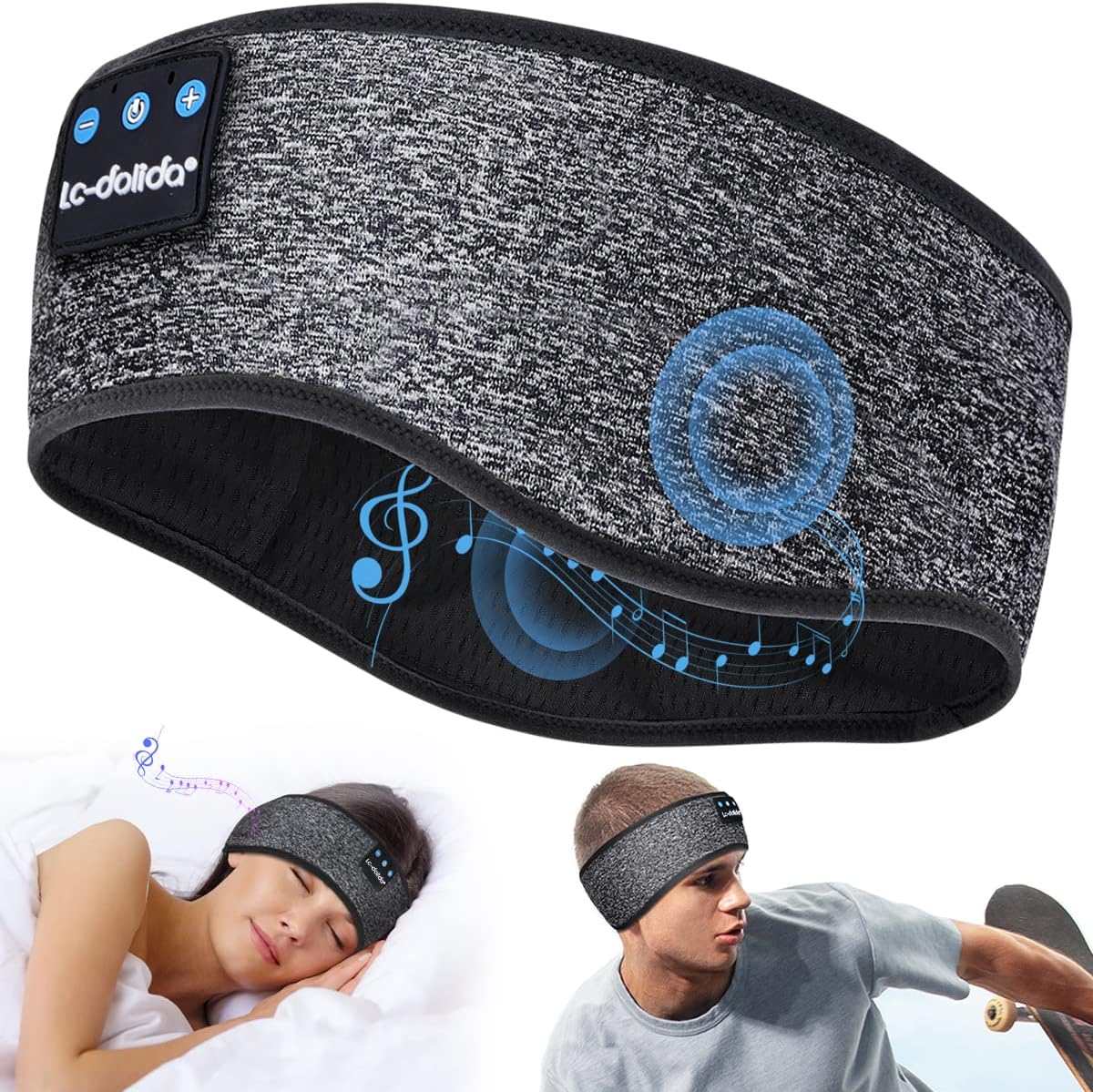 Bandeau de sport 3 en 1 Bluetooth