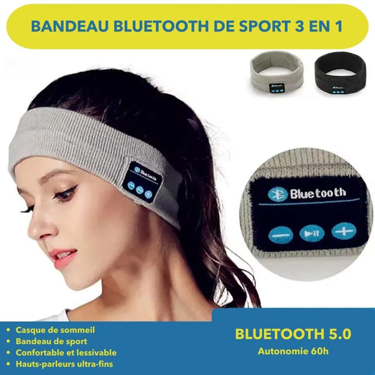 Bandeau de sport 3 en 1 Bluetooth