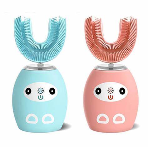 Brosse à dents électrique en U pour enfants